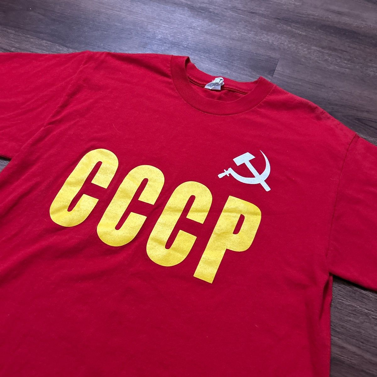 Alstyle × Vintage Vintage “CCCP” funny t shirt Size US L / EU 52-54 / 3 - 2 Thumbnail