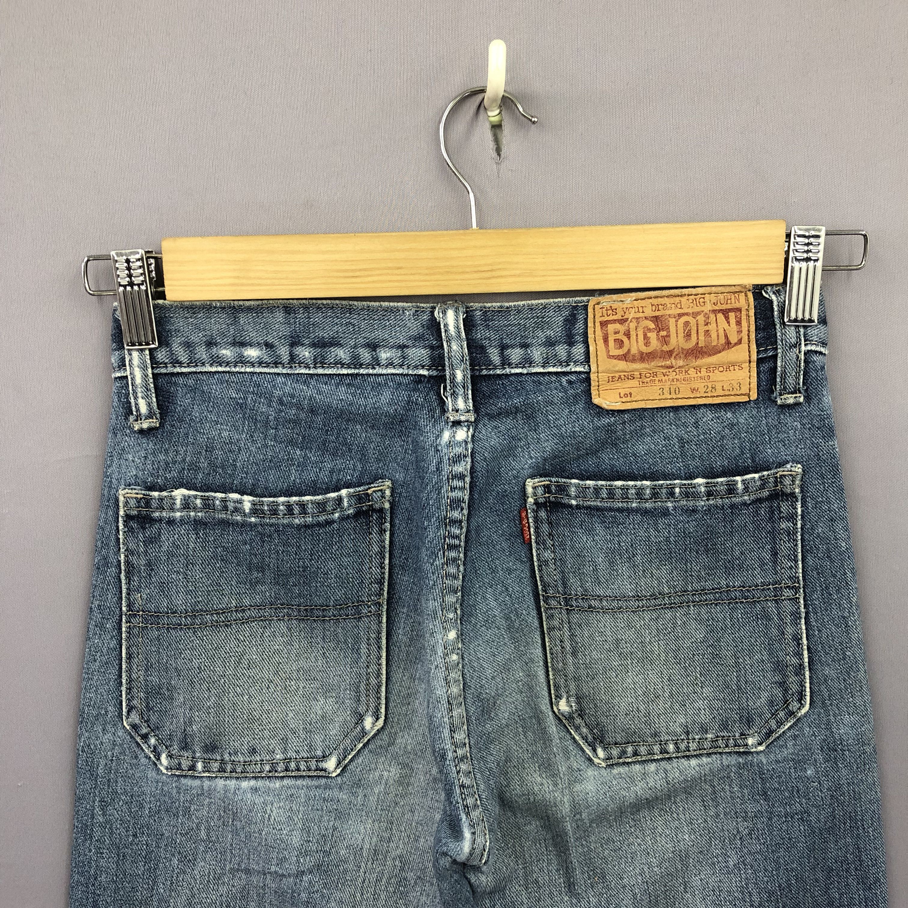 Big John Vintage Big John Flare Distressed Bush Pants Jeans Denim Size 28" / US 6 / IT 42 - 6 Thumbnail