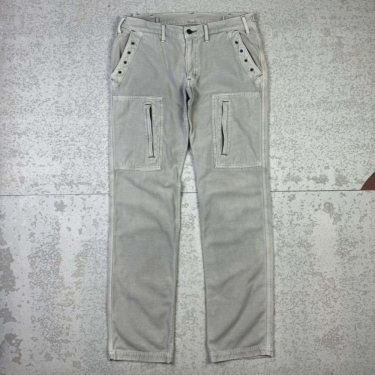 Japanese Brand Surplus Multi Pocket Vintage Style Pant Size US 33 - 1 Thumbnail