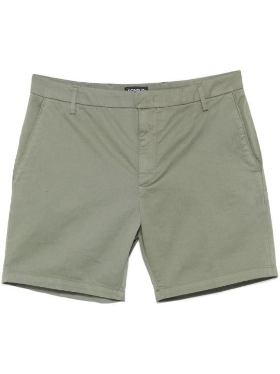 Dondup DONDUP Men Shorts UP471MANHEIM GS0096UPTD606 Green Size US 36 / EU 52 - 1 Thumbnail