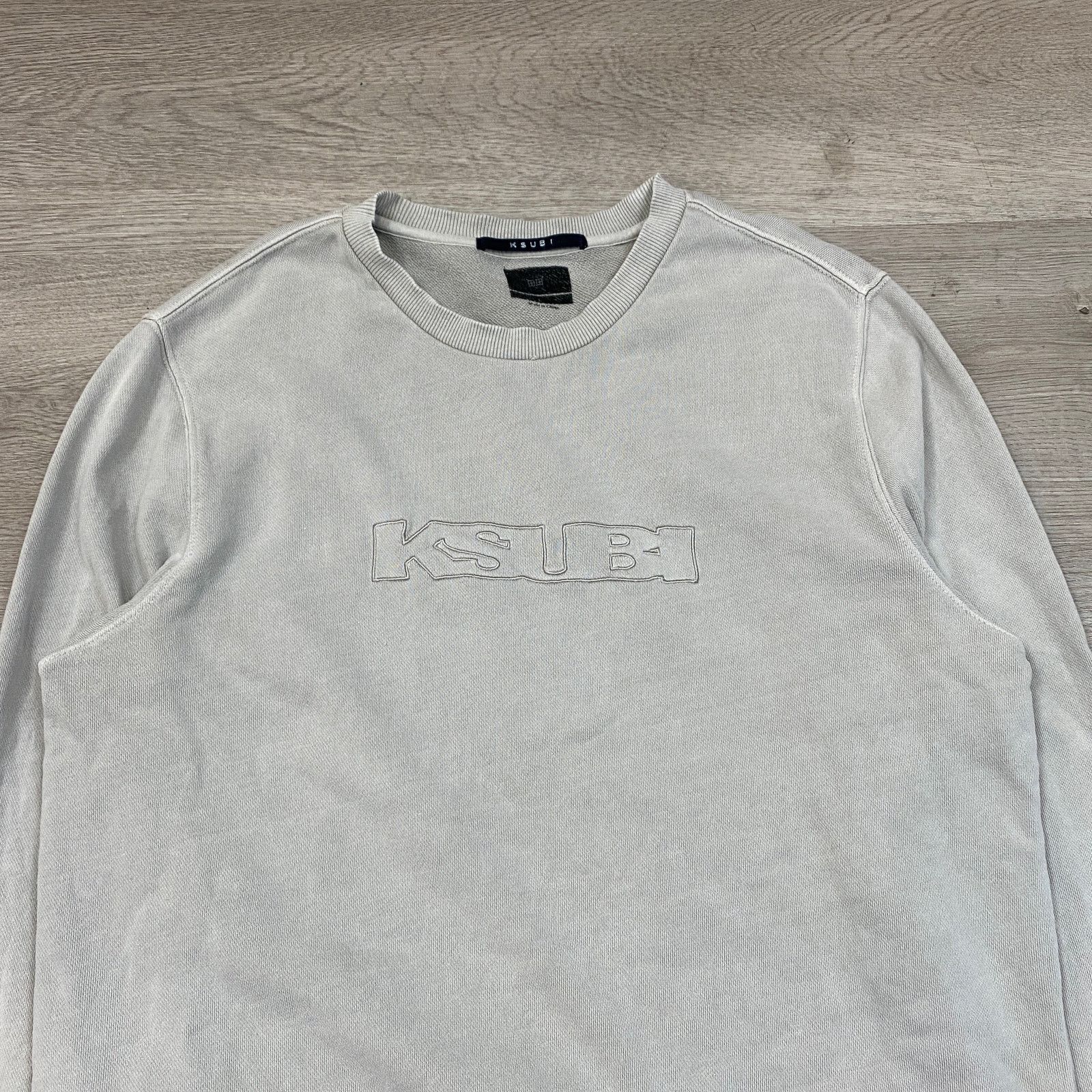 Ksubi Ksubi Seeing Lines Embroidered Logo Crew Sweatshirt Men's L Size US L / EU 52-54 / 3 - 2 Thumbnail