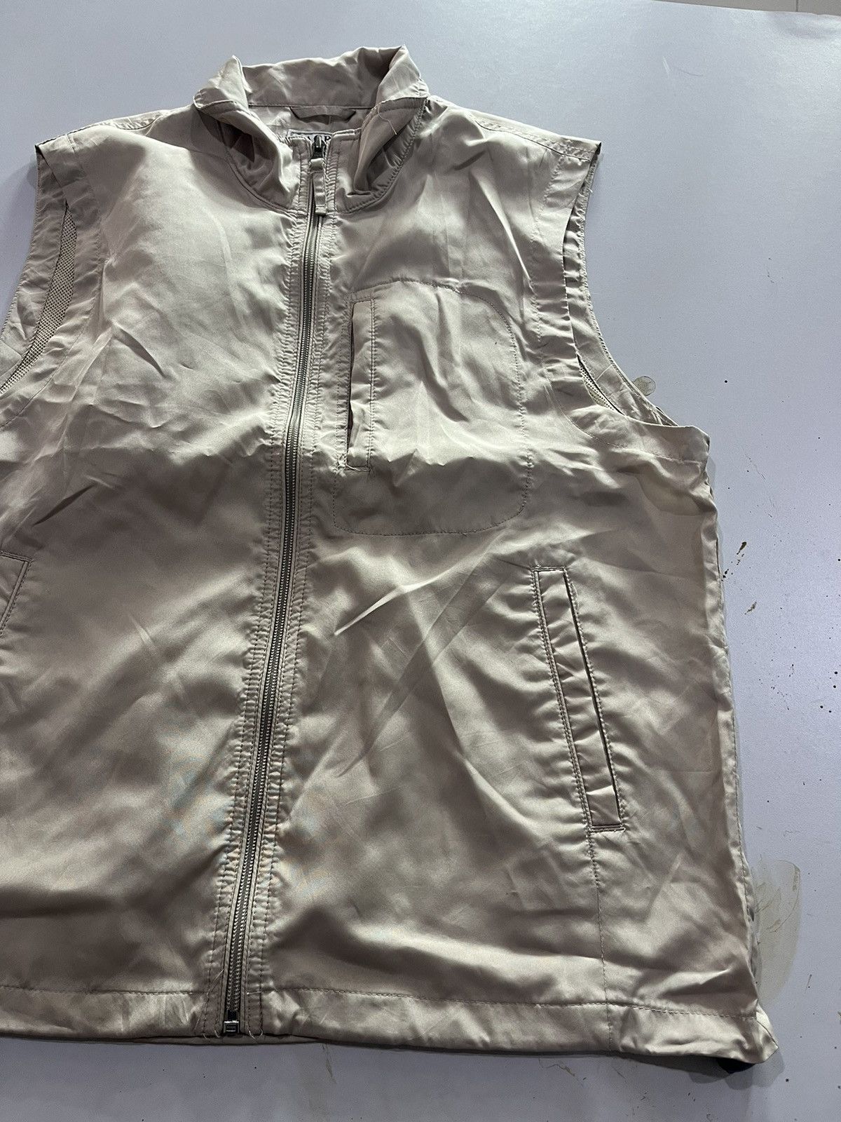 Japanese Brand Sagres Basic Nylon Vest Size US L / EU 52-54 / 3 - 3 Thumbnail