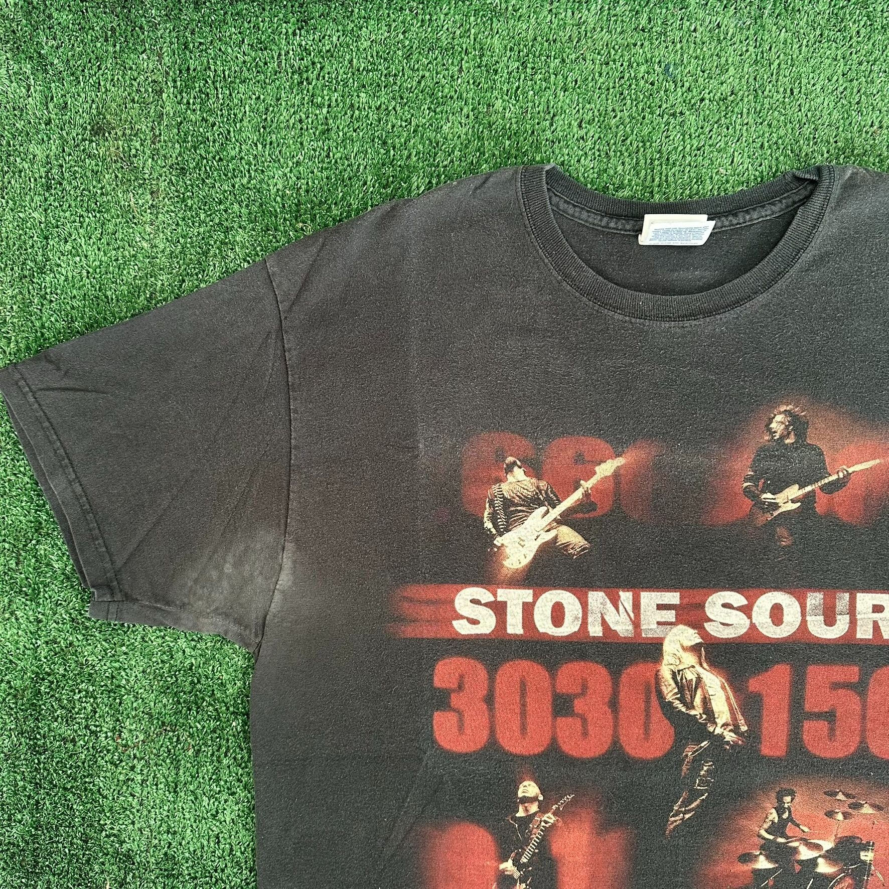 Band Tees Vintage Y2K Stone Sour T-Shirt 3030 Metal Rock Band Tee Size US L / EU 52-54 / 3 - 4 Thumbnail