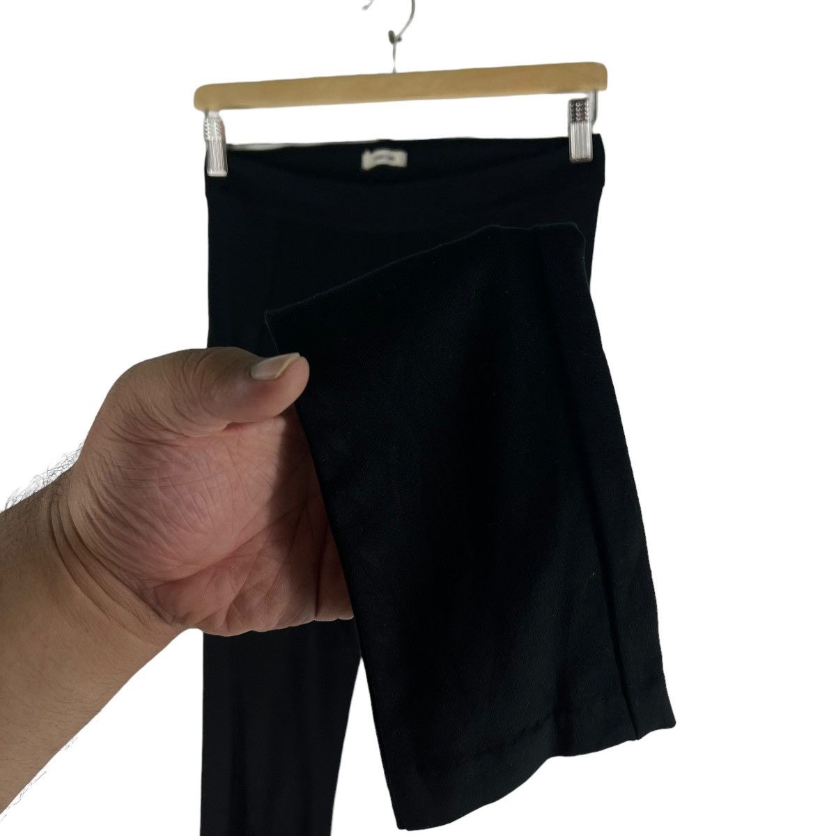 Helmut Lang 🔥VINTAGE HELMUT LANG LEGGING PANTS Size US 30 / EU 46 - 3 Thumbnail