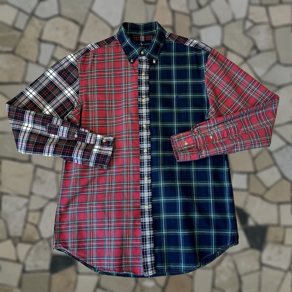 Ralph Lauren Ralph Lauren Shirt Men’s Medium Multi Tartan Plaid Button Up Long Sleeve Size US M / EU 48-50 / 2 - 1 Thumbnail
