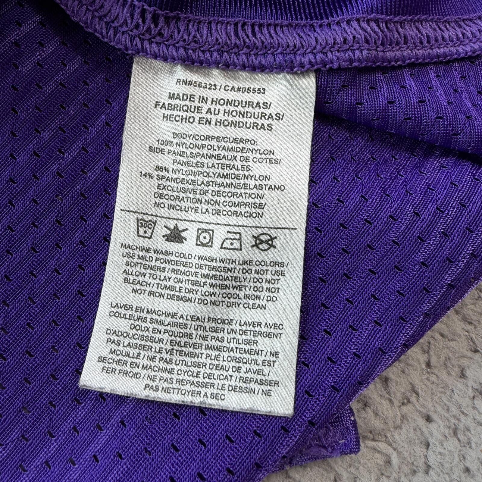Nike Nike Purple Football Practice Jersey XL Mesh Training Game Size US XL / EU 56 / 4 - 6 Thumbnail
