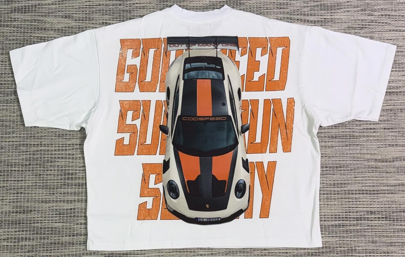 Other Godspeed White Track Mode Miami Super Run Tee Size US L / EU 52-54 / 3 - 3 Thumbnail