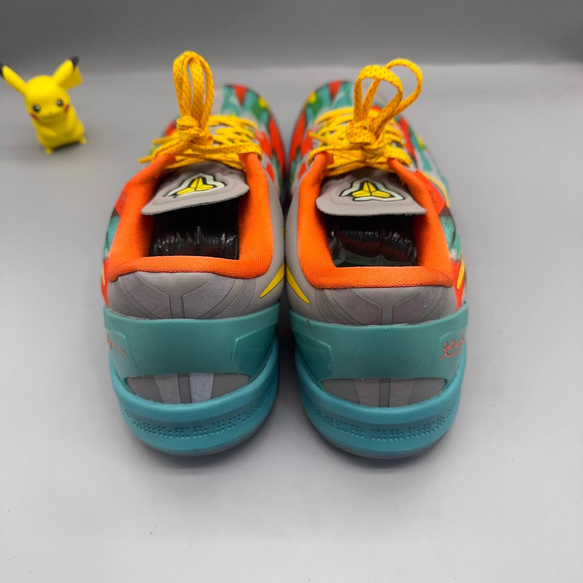 Nike Nike Kobe 8 Blue/Red/Orange 44.5 Near Mint Size US 11.5 / EU 44-45 - 3 Thumbnail