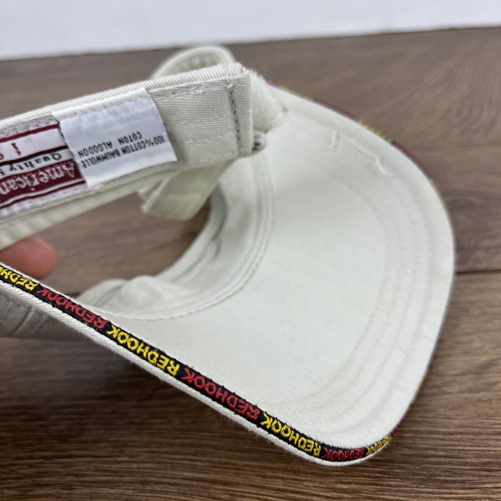 American Needle Red Hook Visor Hat Red Hook American Needle Adjustable Adult Size ONE SIZE - 10 Thumbnail