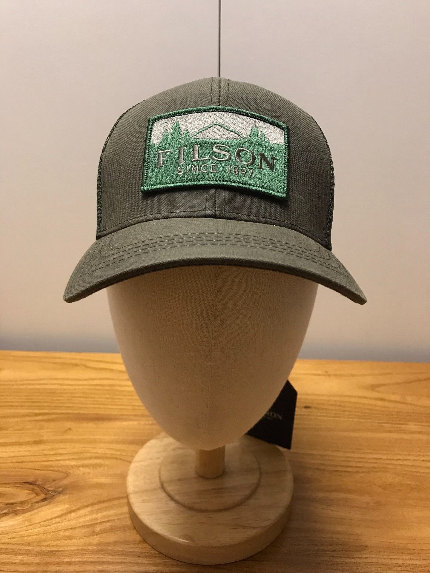 Filson Filson Otter Green Waxed Canvas Cap Size ONE SIZE - 1 Thumbnail