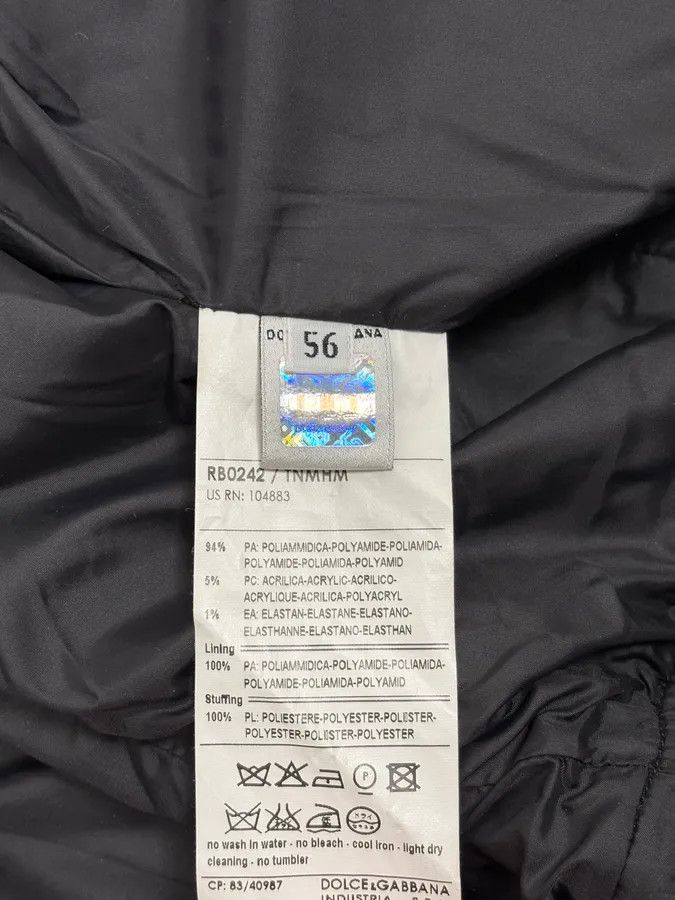 Dolce & Gabbana AW2003 Dolce & Gabbana Black Multi Pockets Puffer Jacket Size US M / EU 48-50 / 2 - 13 Thumbnail