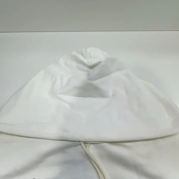 Balenciaga Balenciaga Balenciaga White Logo Hooded Sweatshirt -2507 Size US XS / EU 42 / 0 - 1 Thumbnail
