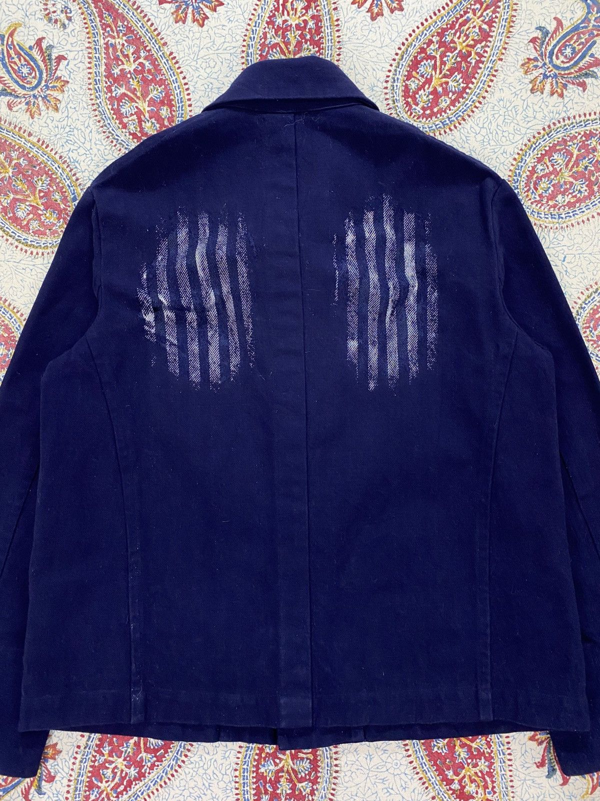 Limi Feu Limi Feu Yohji Yamamoto Mesh Distressed Jacket Size US XS / EU 42 / 0 - 4 Thumbnail