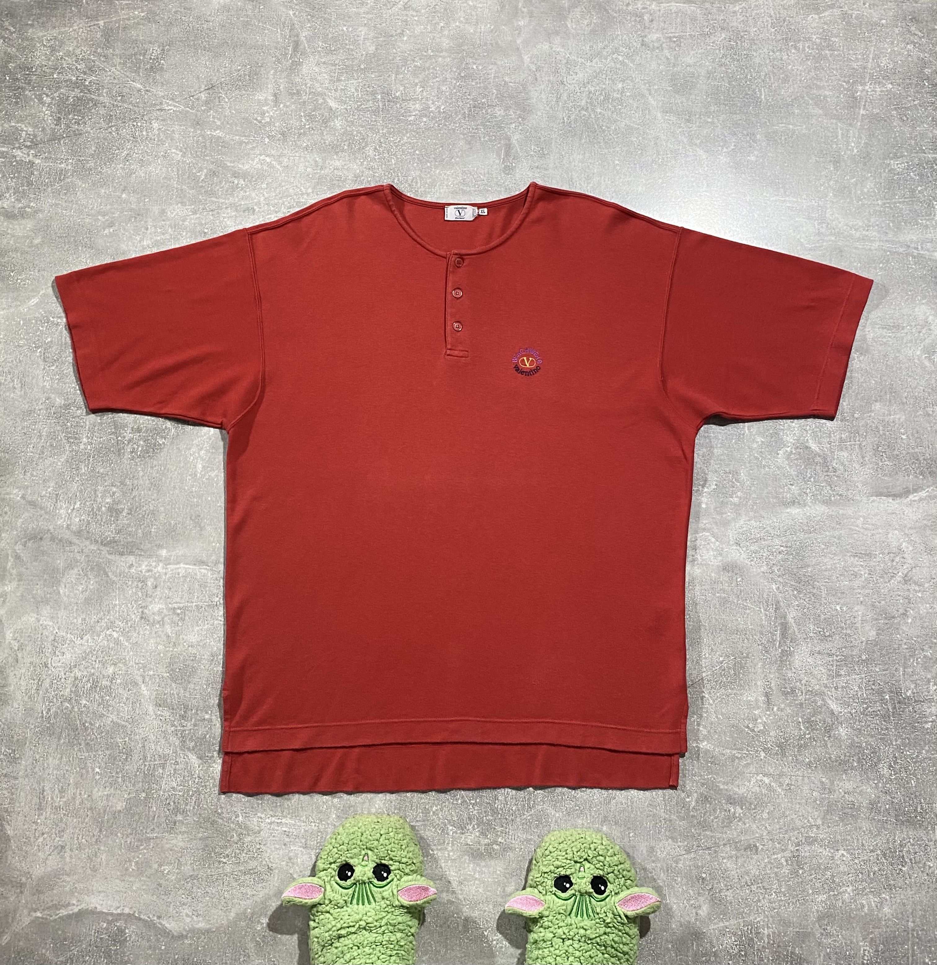 Vintage 80s VALENTINO Beach Neck Tee