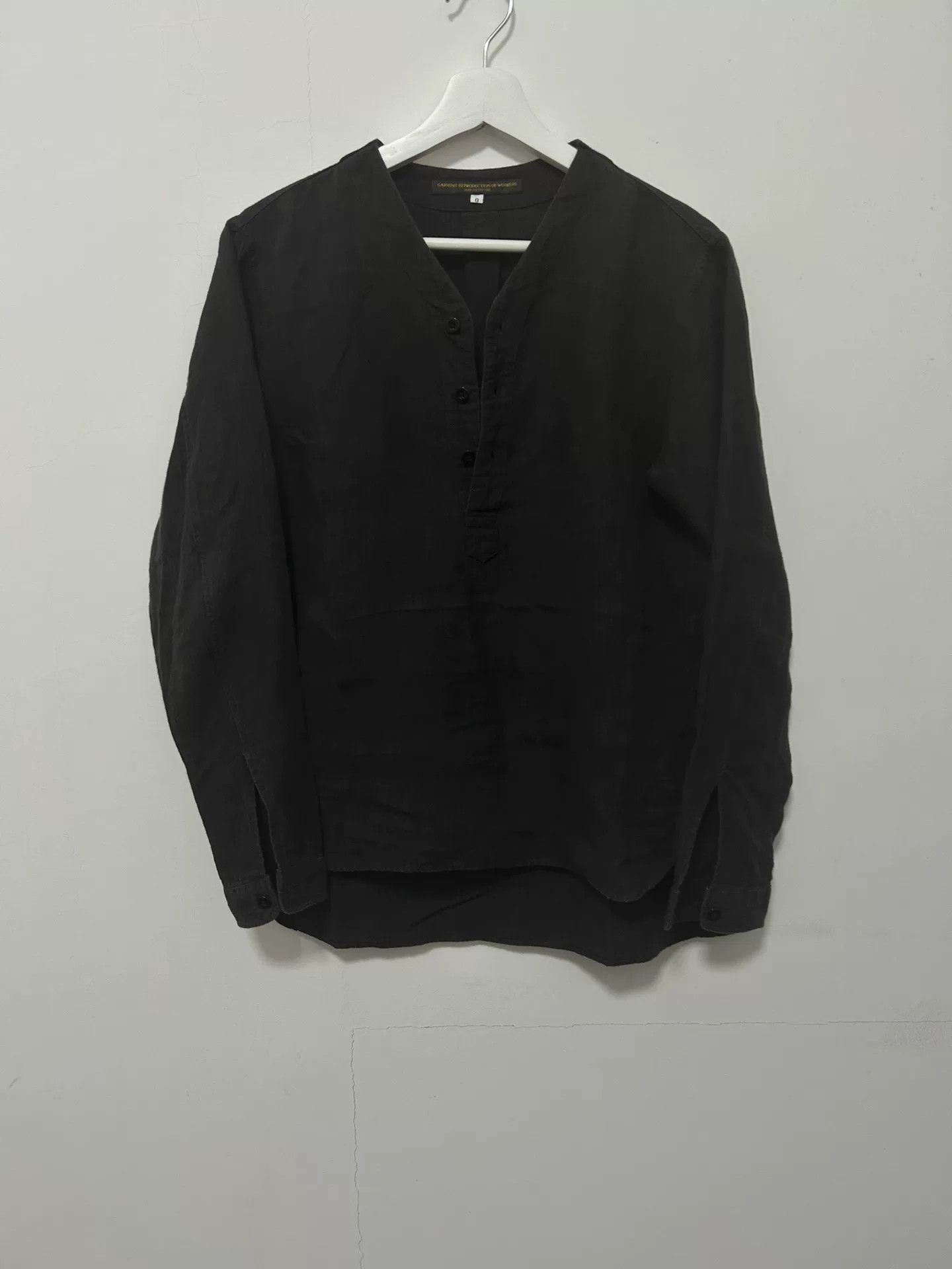 Other Workers' Mud-Dyed Henley Shirt Size US M / EU 48-50 / 2 - 1 Thumbnail