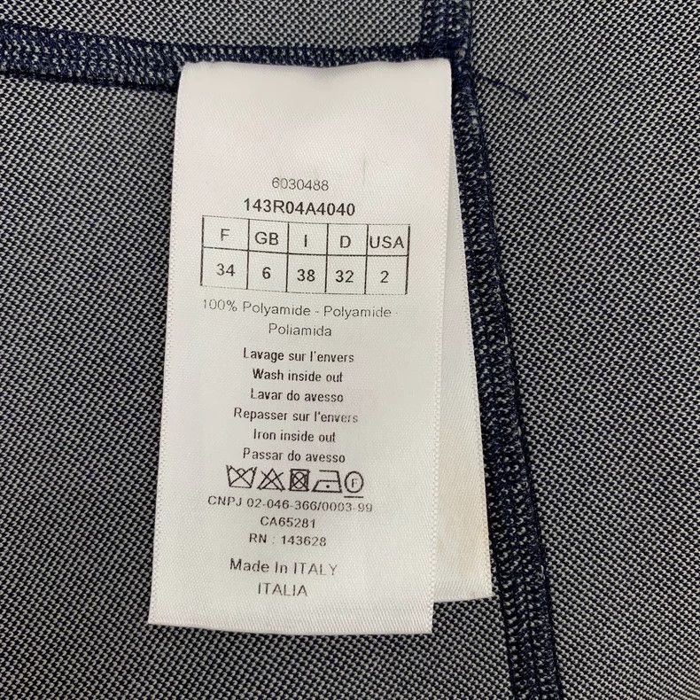 Dior Dior Color block logo jacquard full print half-zip sleevel Size XXS / US 00 / IT 34 - 7 Thumbnail
