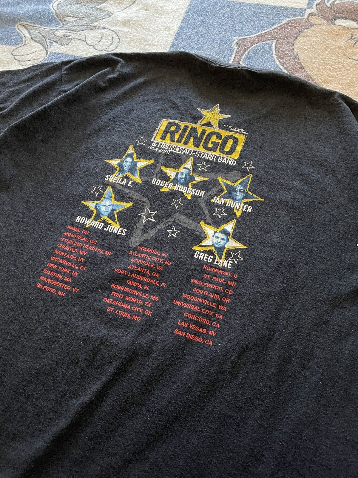 All Sport Vintage Ringo Star concert tee Size US XXL / EU 58 / 5 - 4 Thumbnail