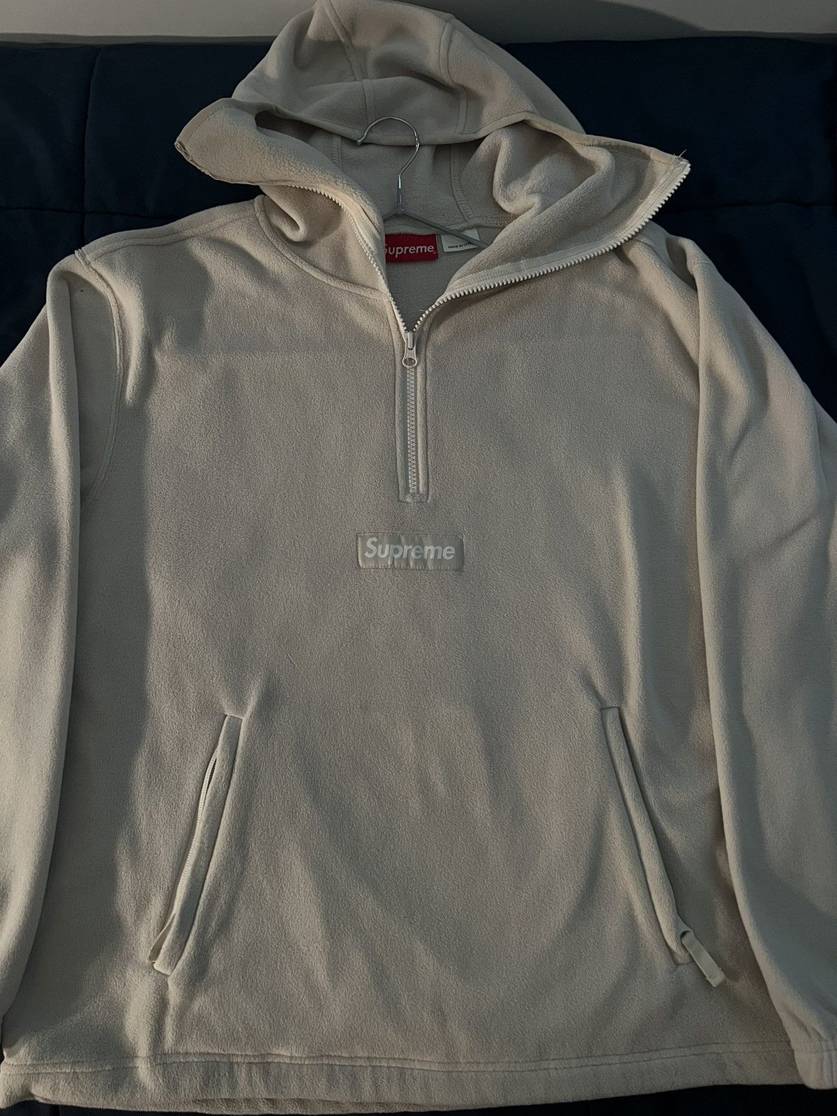 Supreme Polartec Face Mask Half Zip | Grailed