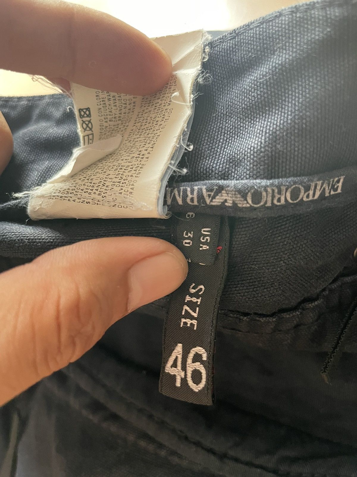 Emporio Armani 90’ Emporio Armani Double Pocket Corduroy Pants Size US 32 / EU 48 - 17 Thumbnail