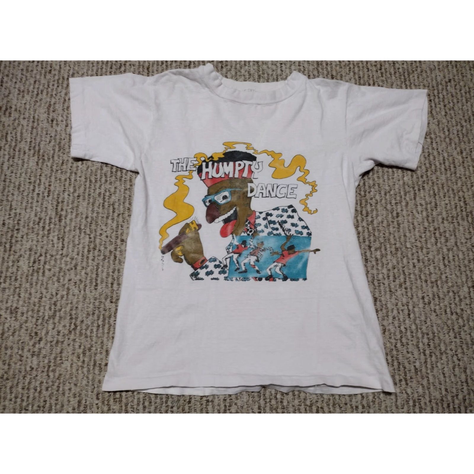 Vintage VINTAGE Digital Underground Humpty Dance S Rap Tee USA Hip Hop CA Rare Shirt Mens Small White 90s 80s Screen Stars Rap Tee Graphic Print Collection Size US S / EU 44-46 / 1 - 2 Thumbnail