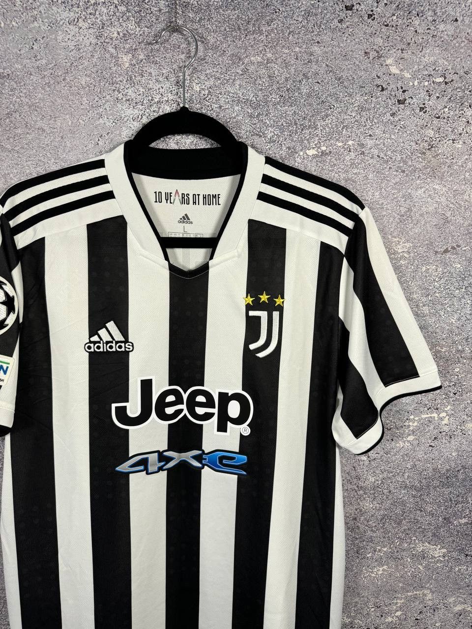 Adidas × Vintage CHIELLINI Juventus 2021/22 Adidas LC Soccer Jersey Large Size US L / EU 52-54 / 3 - 4 Thumbnail