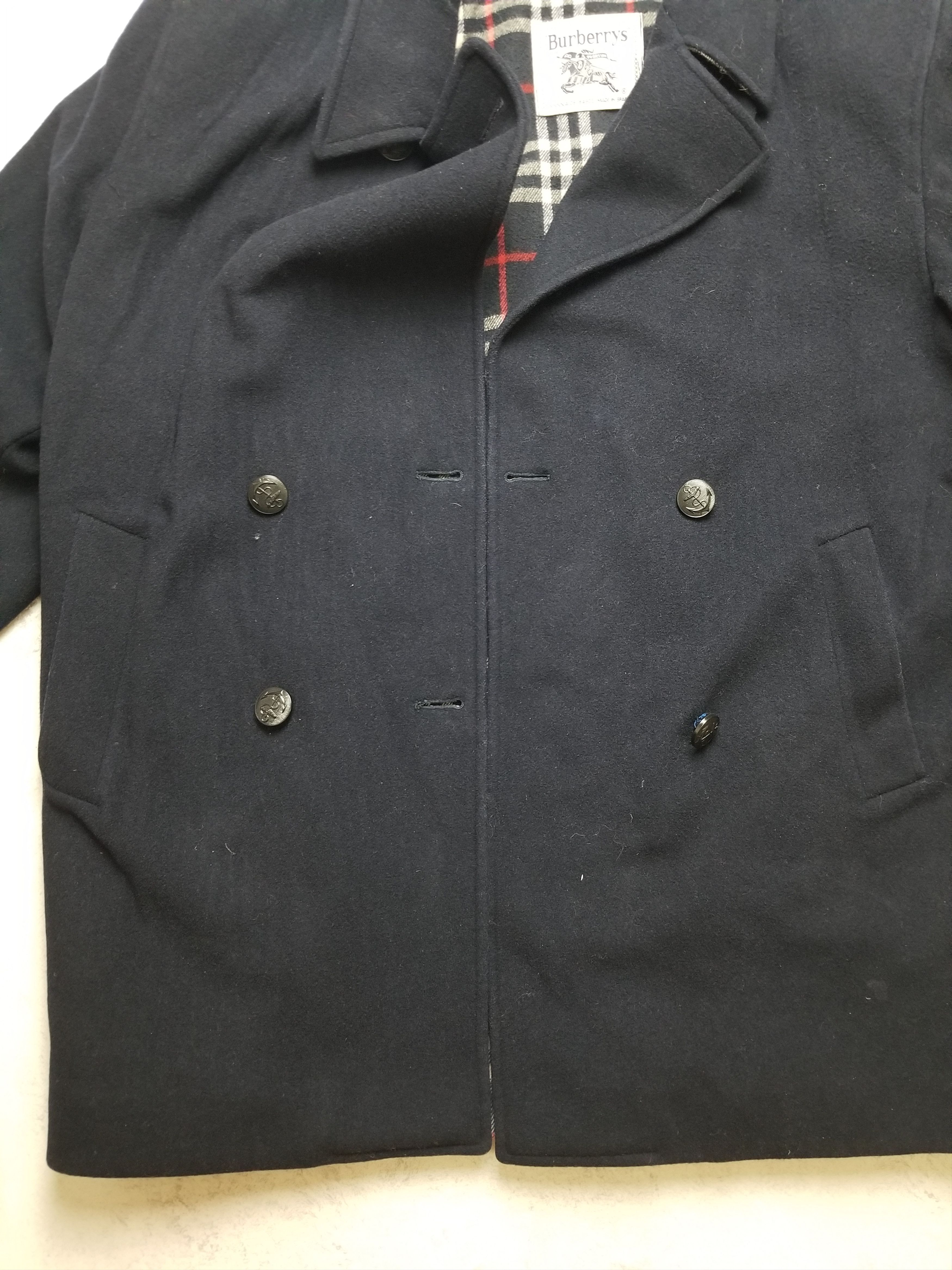 Burberry VTG Burberry Coat Jacket Wool Overcoat Size 34½ inch / 44 Size US S / EU 44-46 / 1 - 2 Thumbnail