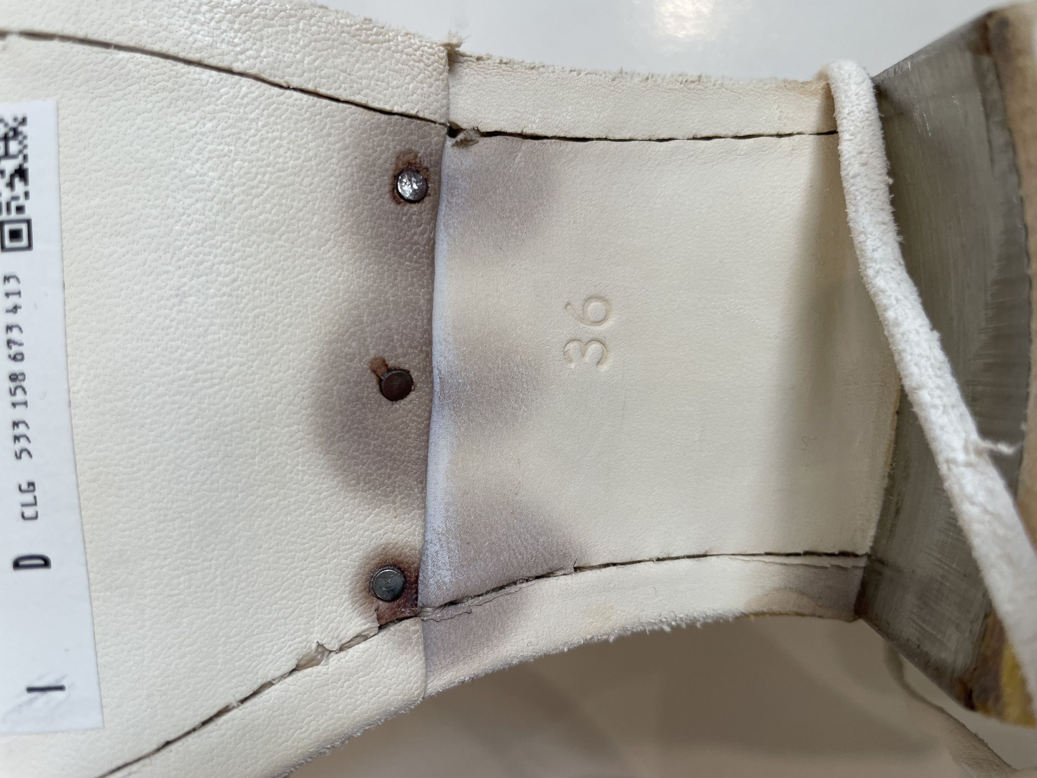 Guidi Guidi White 792ZI Horse Leather Shoes Size US 7 / IT 37 - 9 Thumbnail