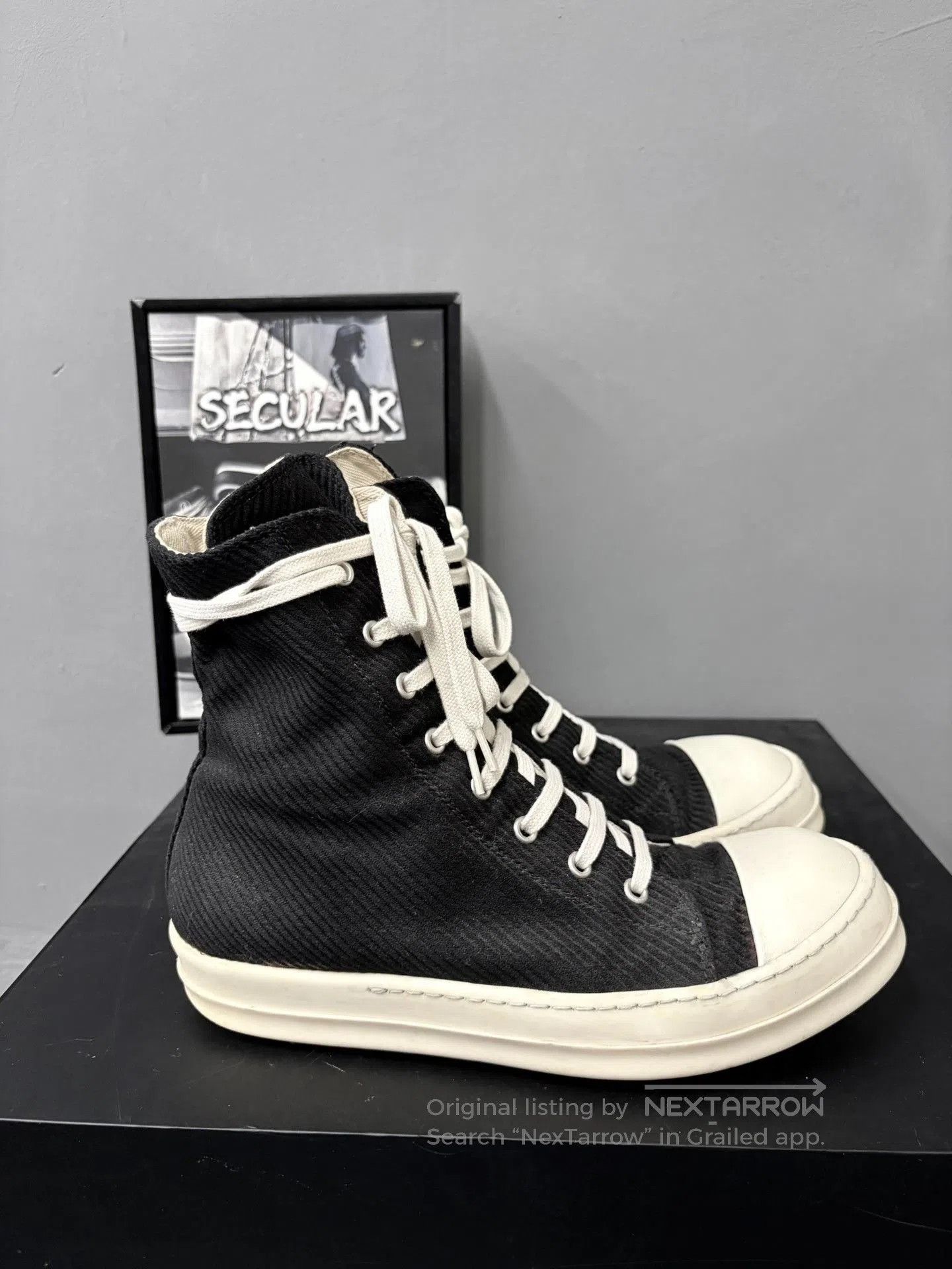Rick Owens Drkshdw Rick Owens Drkshdw High. Size US 6.5 / EU 39-40 - 4 Thumbnail