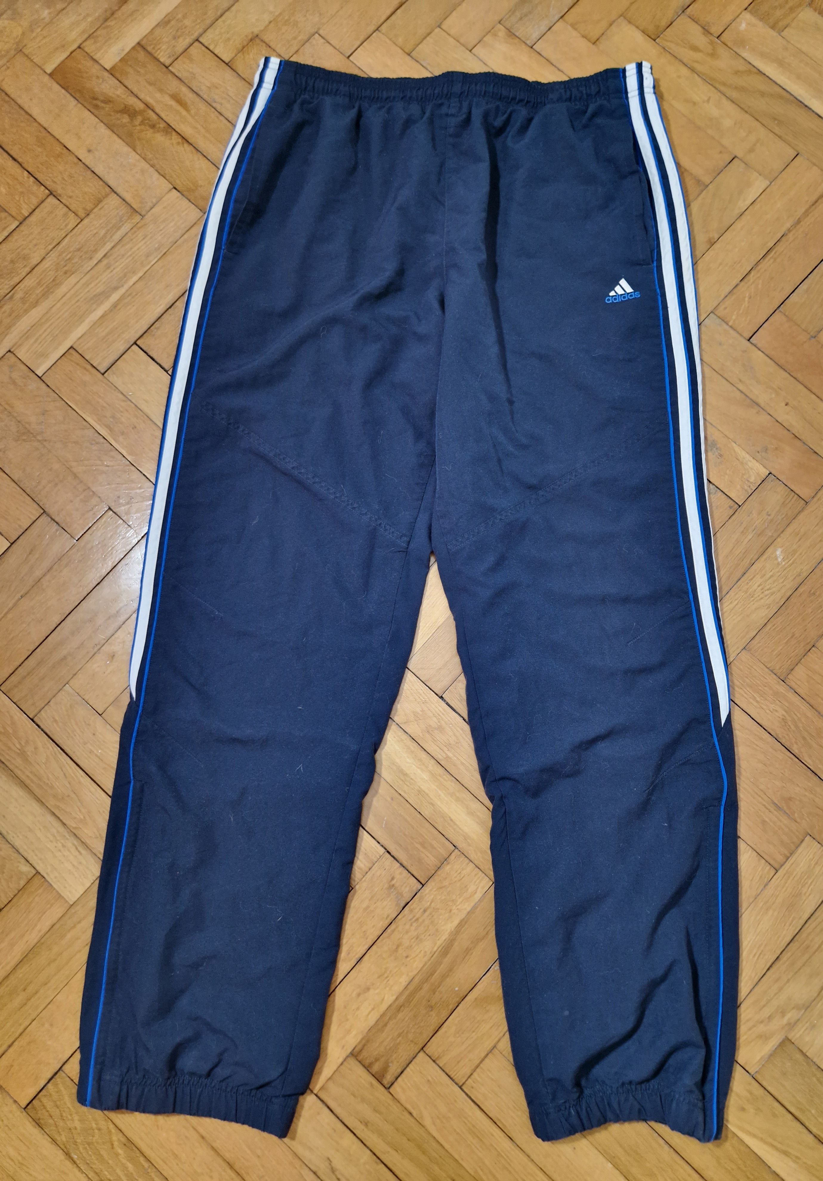 Adidas Adidas vintage nylon track pants Size US 34 / EU 50 - 1 Thumbnail