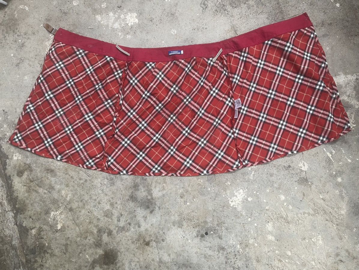 Burberry BURBERRY LONDON Skirt Nova Check Red Size 38 Size 38" / US 16 / IT 52 - 7 Thumbnail