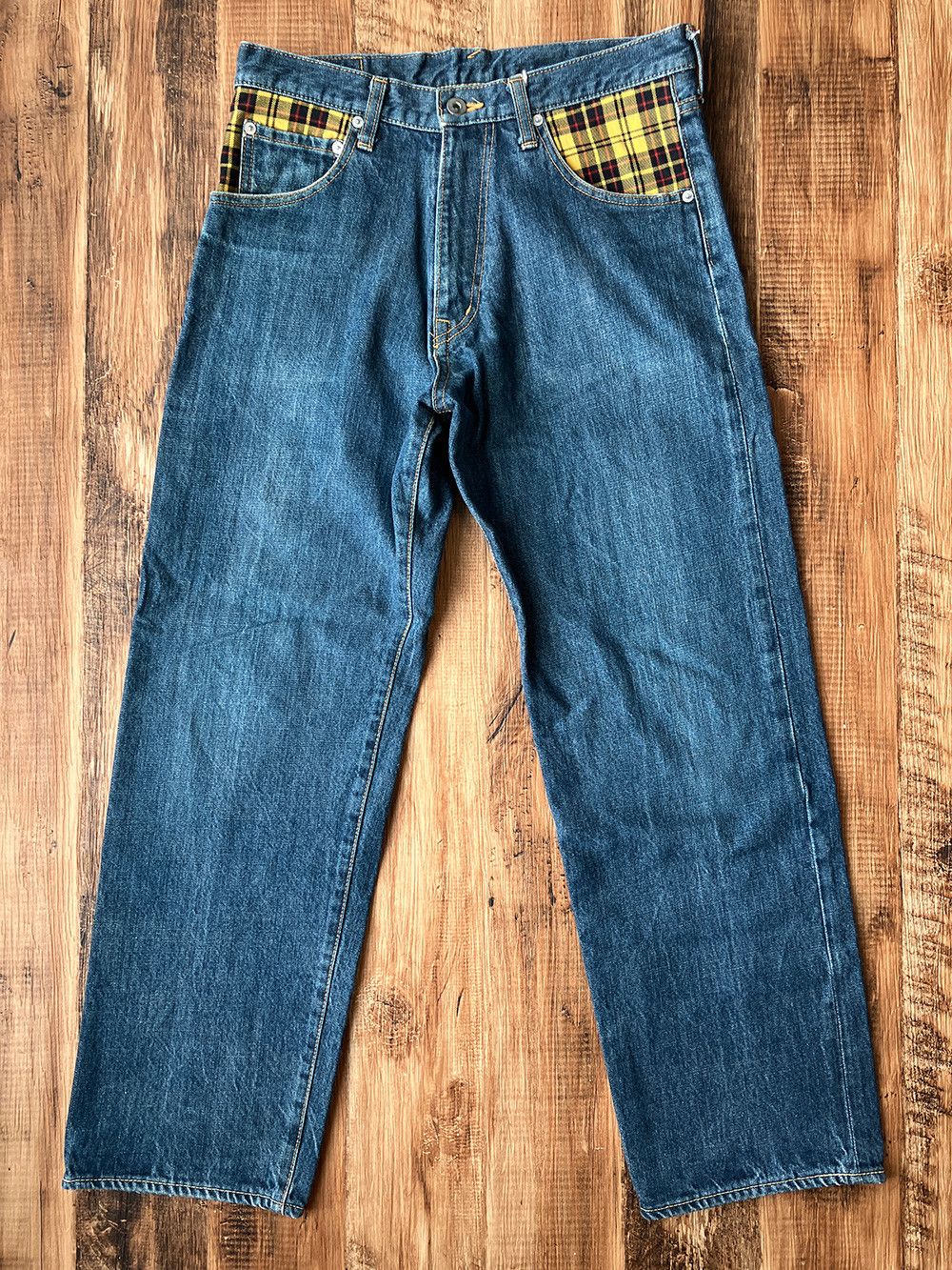 Japanese Brand ROCKETS 2002XX W31 X L29 Rare Japanese Jeans Size US 31 - 2 Thumbnail