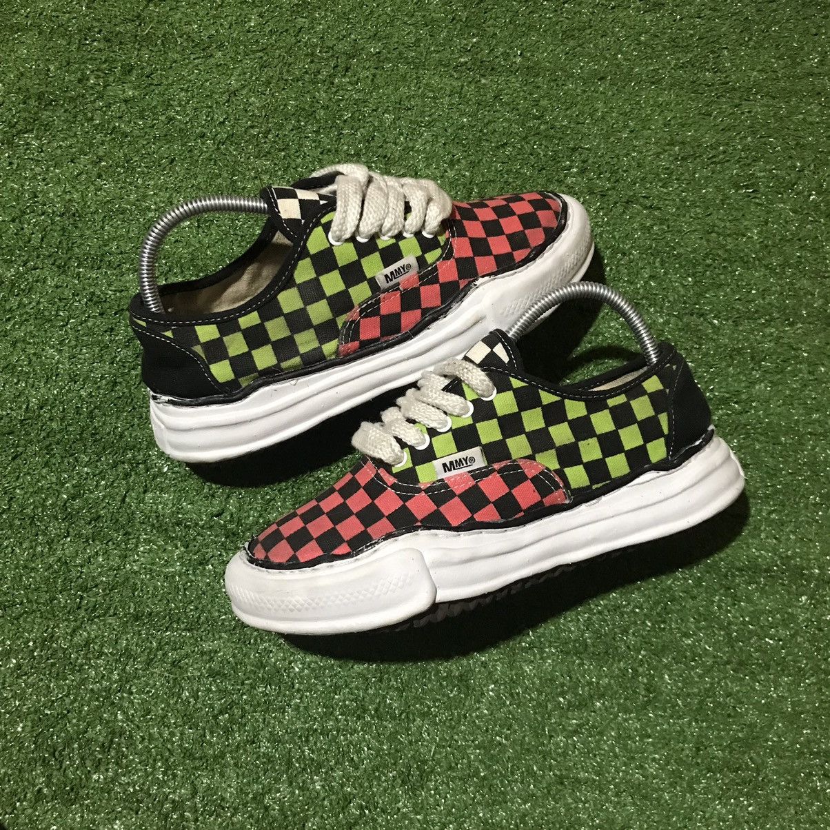 image of Maison Mihara Yasuhiro Maison Michael Yasuhiro Shoes in Checkered, Men's (Size 8)