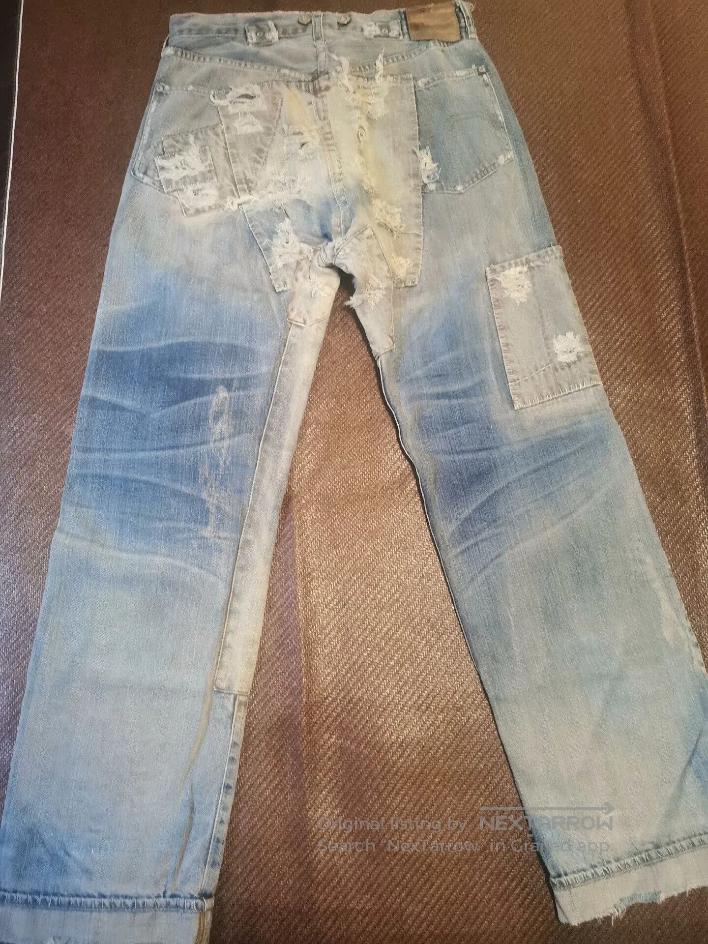 LVC LVC1918 Vintage Denim Jeans. Size US 30 / EU 46 - 2 Thumbnail