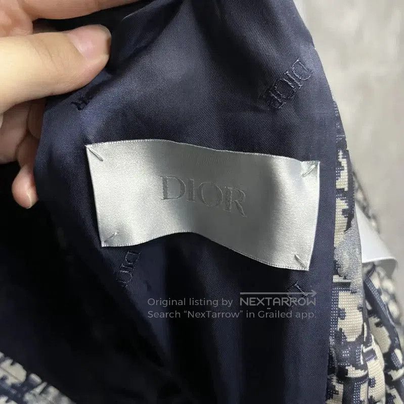 Dior Dior Men's Blue Cotton Jacket L Size . Size US L / EU 52-54 / 3 - 4 Thumbnail