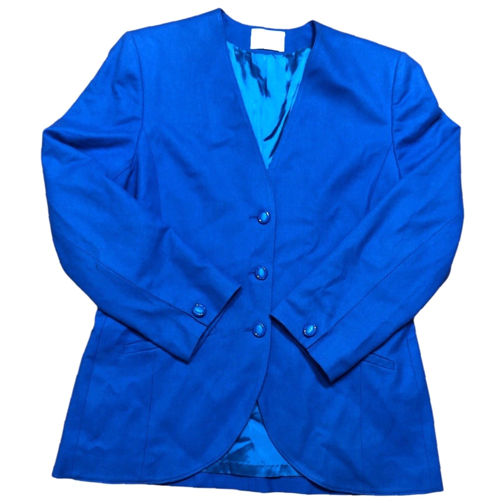 Pendleton VINTAGE Pendleton Womens 100% Virgin Wool 3 Button Blaze Jacket Blue Tag 12 Size XL / US 12-14 / IT 48-50 - 2 Thumbnail