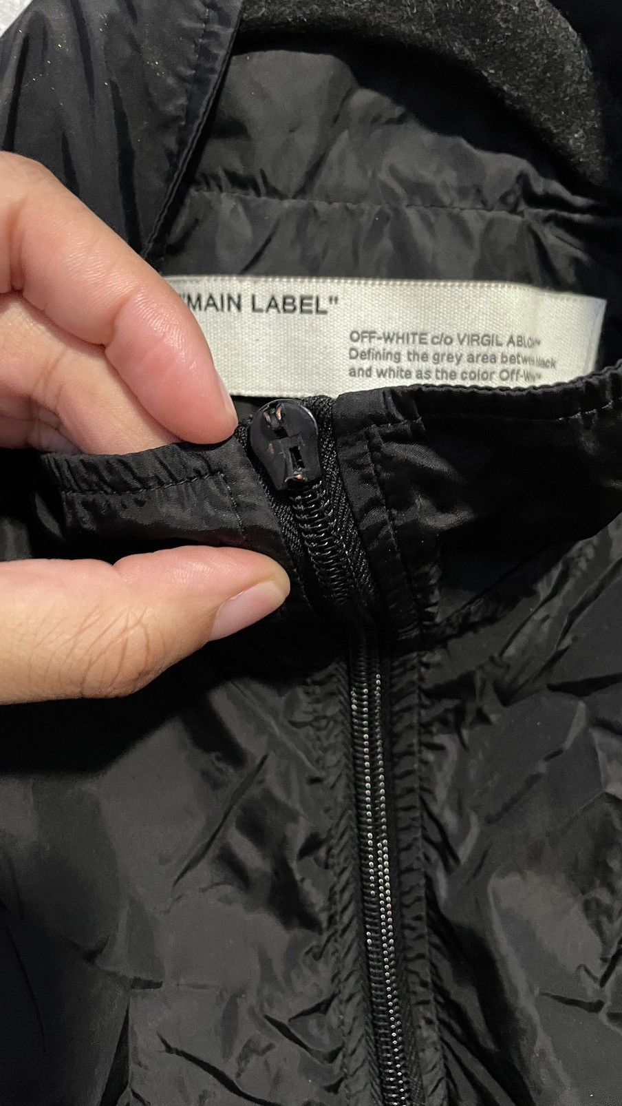 Off-White Off-White Nylon Track Jacket Size L Size US L / EU 52-54 / 3 - 5 Thumbnail