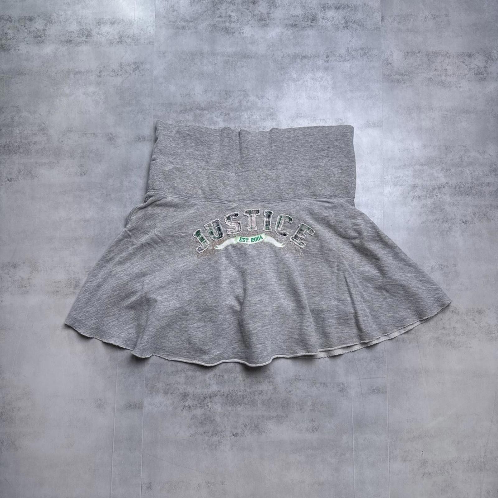 Other Y2K Justice Gray Vintage Skirt Size 28" / US 6 / IT 42 - 1 Thumbnail