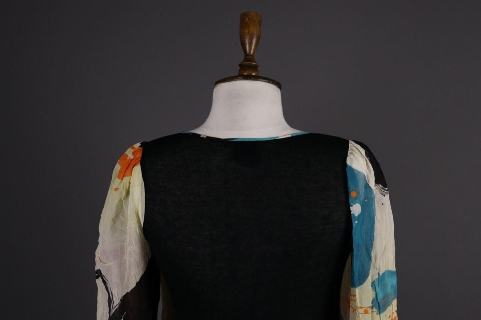 Custo Barcelona CUSTO BARCELONA Multicolor Abstract Silk Top Shirt Size 2 Size XS / US 0-2 / IT 36-38 - 7 Thumbnail