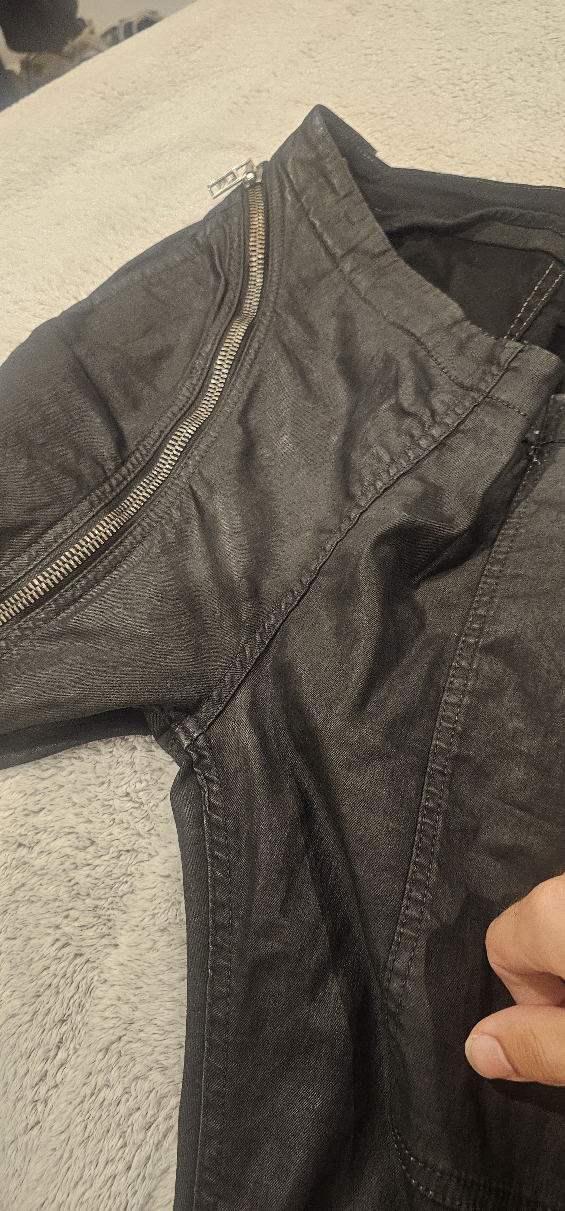 Rick Owens Rick owens waxed aircut jeans Size US 34 / EU 50 - 9 Thumbnail
