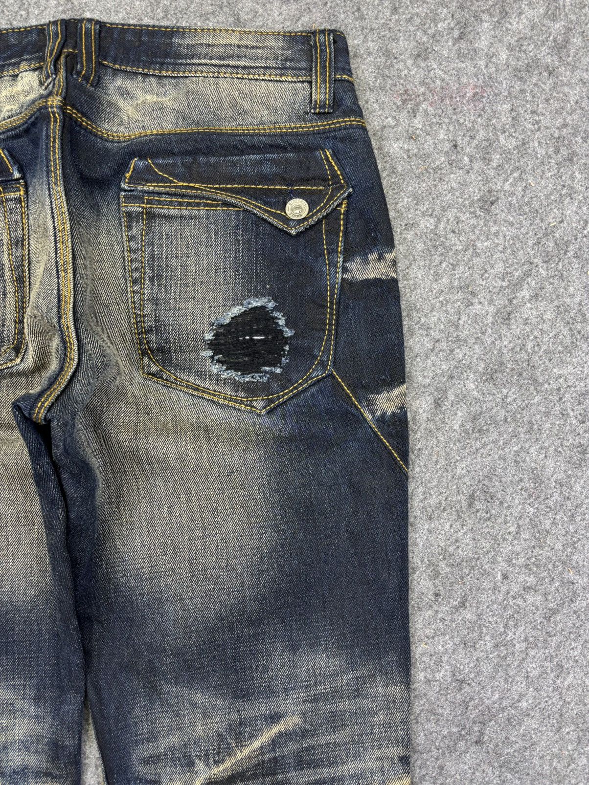 HIDEAWAYS 💥Flare💥Hideaway Rusty Fades Flare Denim F801 Size US 31 - 16 Thumbnail