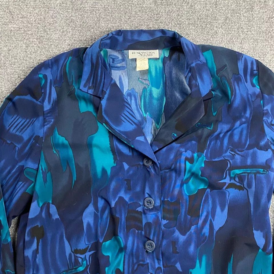 Vintage Vintage Kensington Square Blazer Women Small Abstract Size S / US 4 / IT 40 - 2 Thumbnail