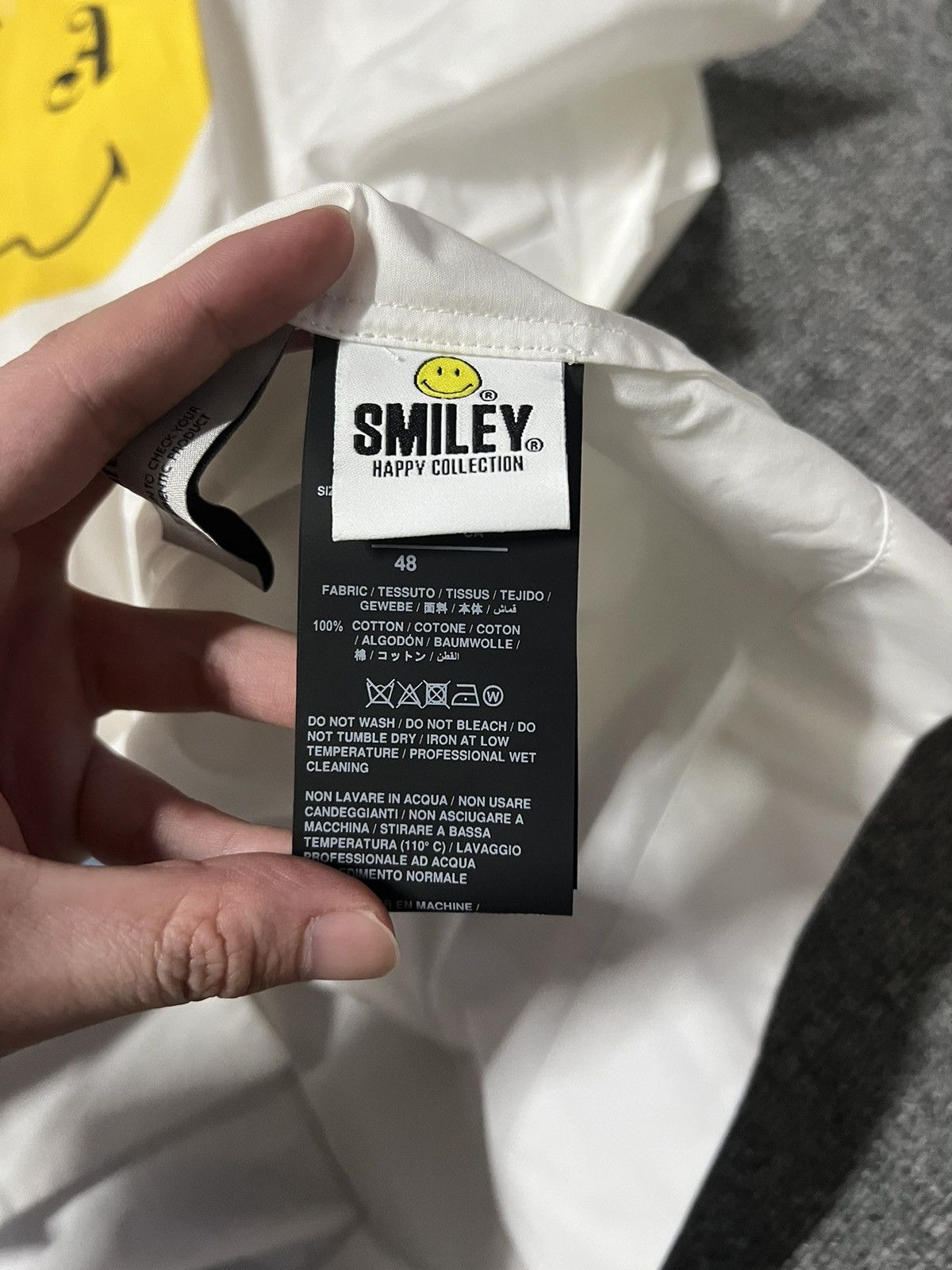 Palm Angels 「retail💲970」Brand new palm angels x smiley shirt size 48 Size US M / EU 48-50 / 2 - 12 Thumbnail