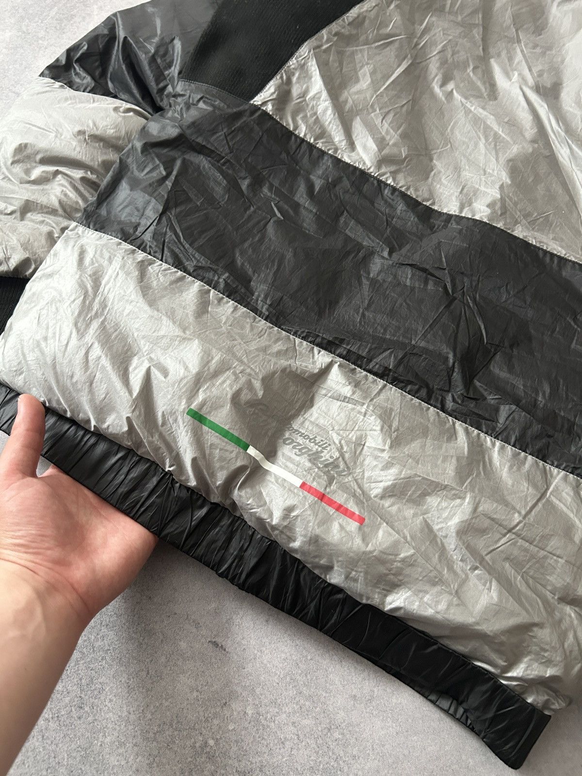 Lamborghini Automobile Lamborghini Micro puffer jacket silver jacket Size US S / EU 44-46 / 1 - 5 Thumbnail