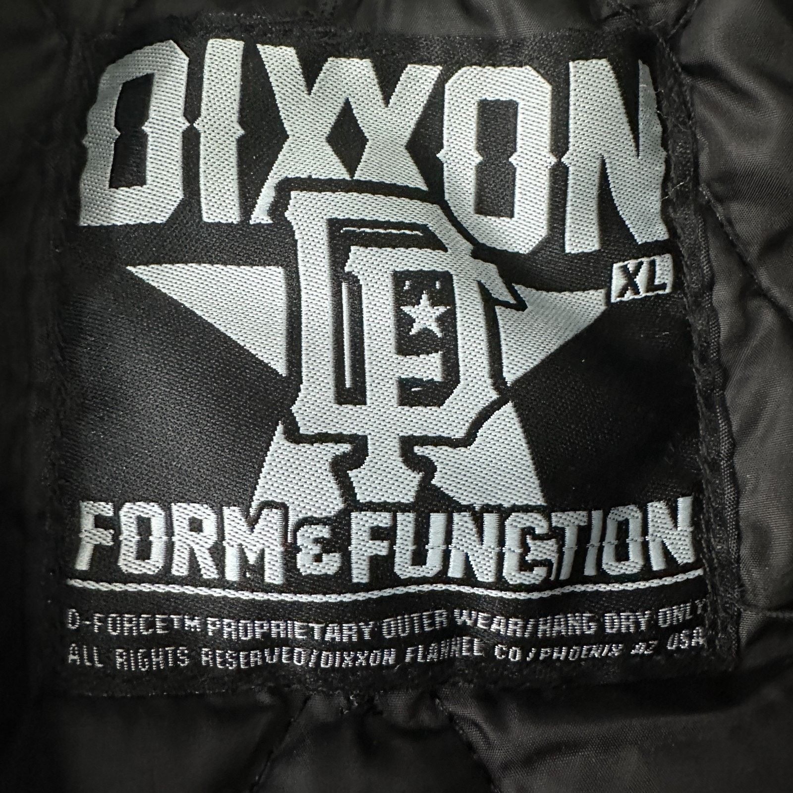 Dixxon Dixxon Flannel Redefined Varsity Jacket Men XL Black Pocket Size US XL / EU 56 / 4 - 6 Thumbnail
