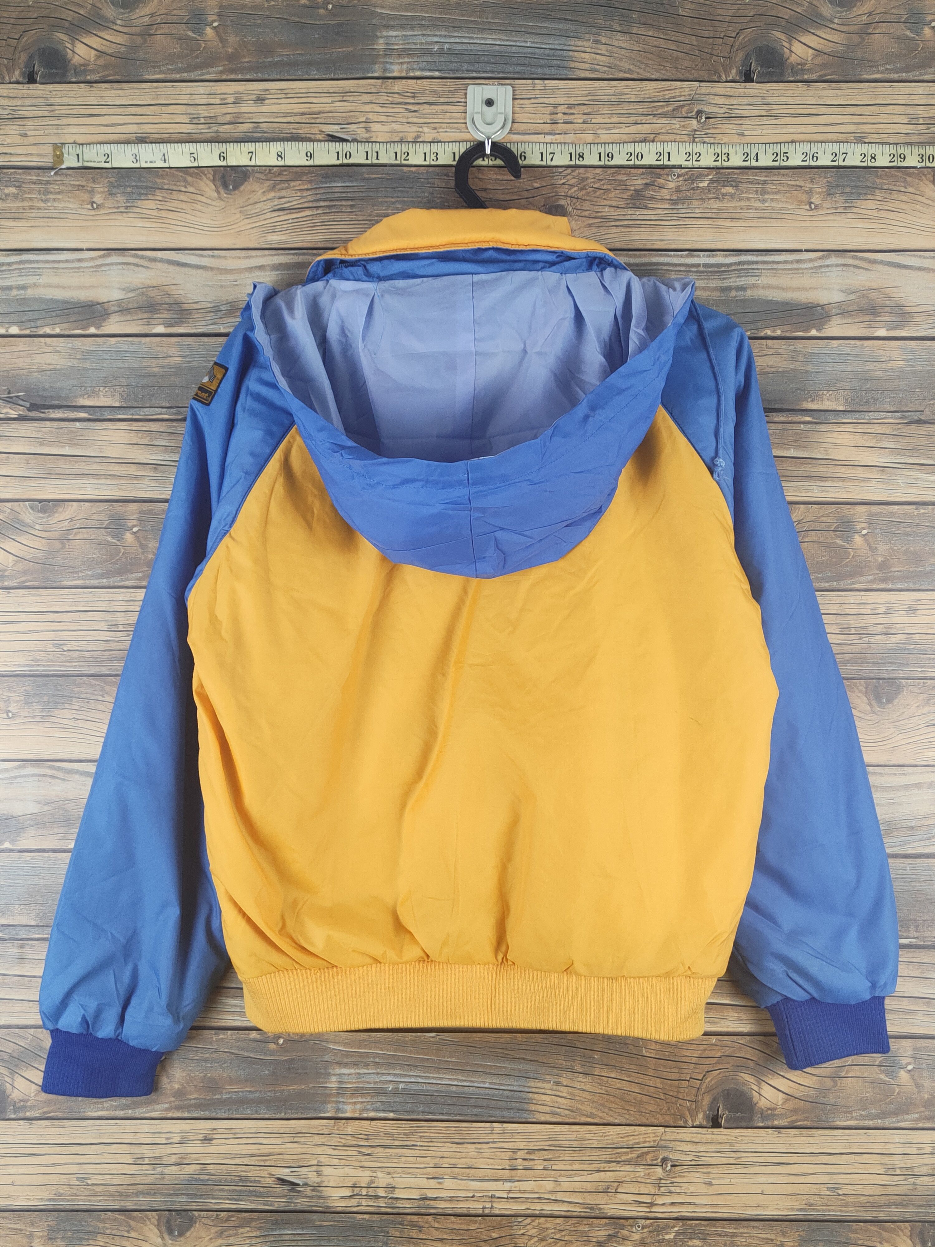Mizuno Russell Athletic-Mizuno Yellow Blue Hoodie Sweaters #W1198 Size US M / EU 48-50 / 2 - 11 Thumbnail