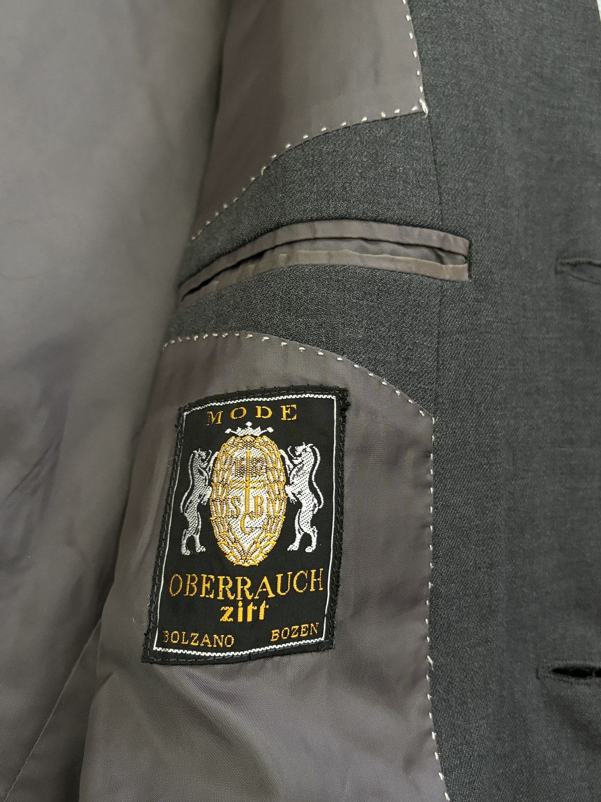 Ermenegildo Zegna Ermenegildo Zegna Wool Soft Blazer Oberrauch Zitt Italy 54 Size 50R - 6 Thumbnail