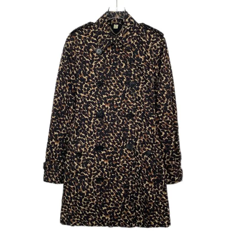 Burberry Burberry Brown Cotton Women's Trench Coat Size XS / US 0-2 / IT 36-38 - 1 Thumbnail