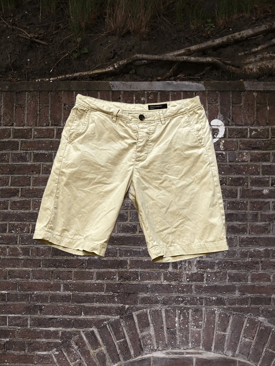 Allsaints shorts Allsaints Y2K Vintage Streetwear Size US 30 / EU 46 - 1 Thumbnail