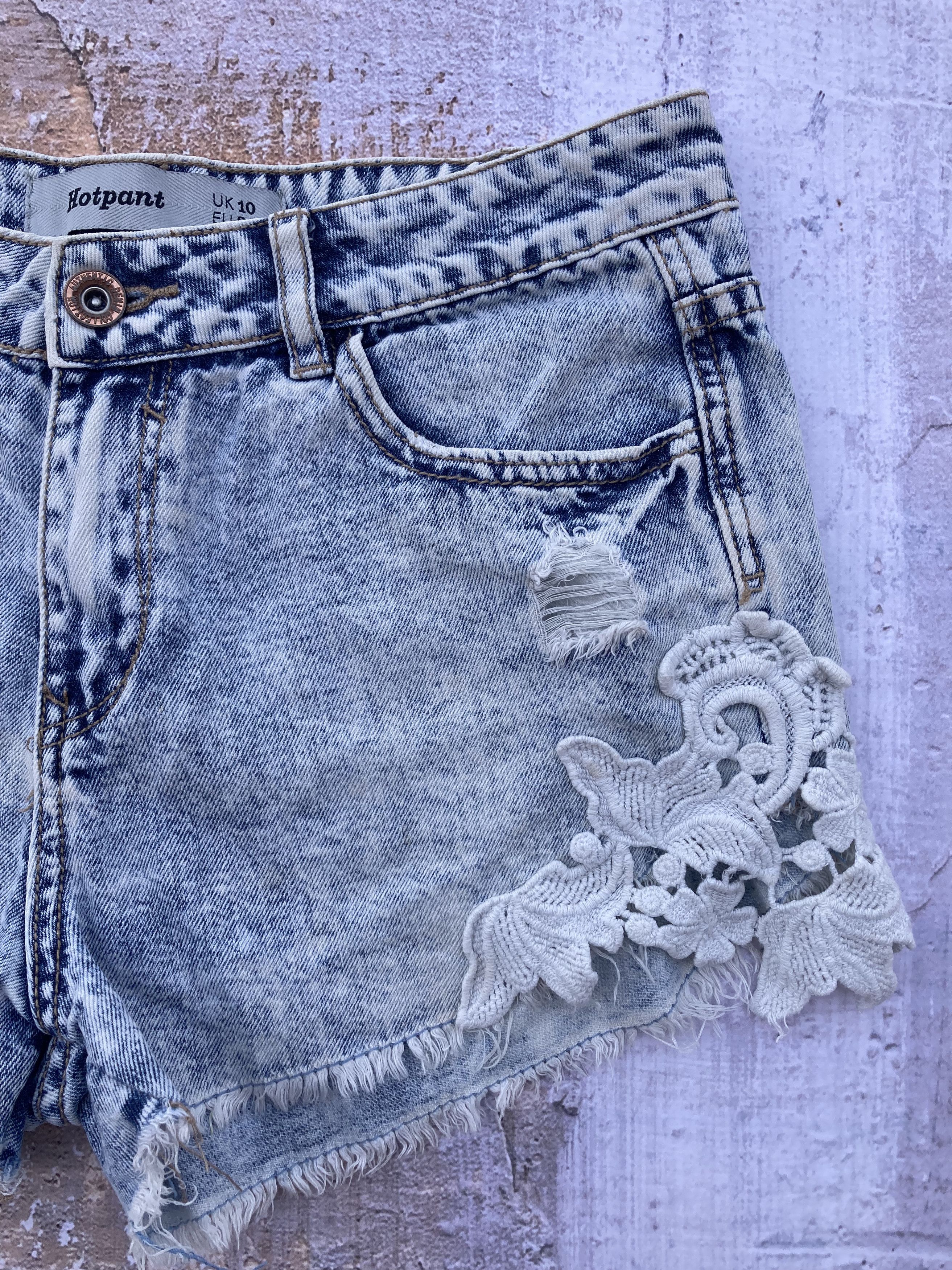 Vintage Vintage Jeans Shorts Women's Size 38 Size 38" / US 16 / IT 52 - 3 Thumbnail