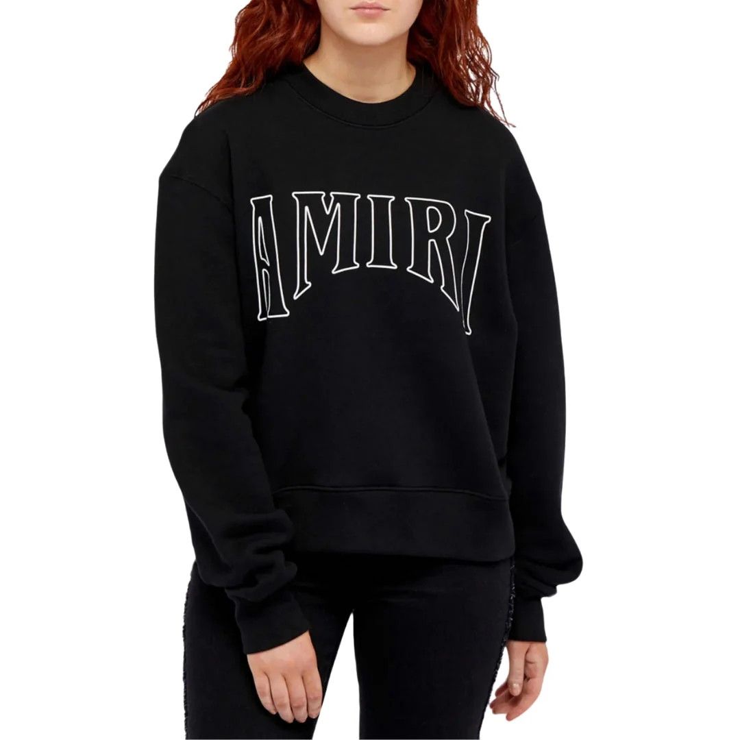 Amiri o1y0425 Sweatshirt in Black Size L / US 10 / IT 46 - 3 Thumbnail